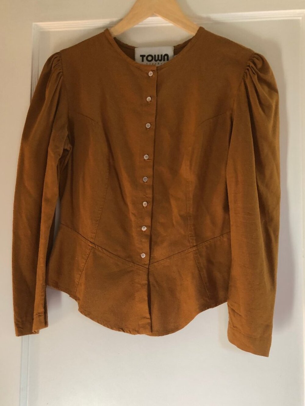 Town Clothes Rosa Peplum Blouse